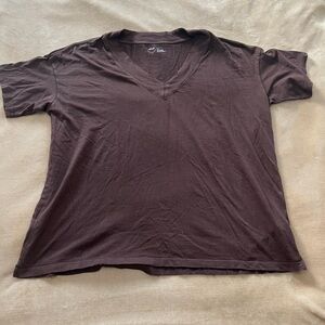 Oversized brown t shirt